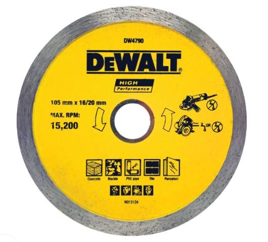 Dewalt TCT Saw Blade 105x16x40T