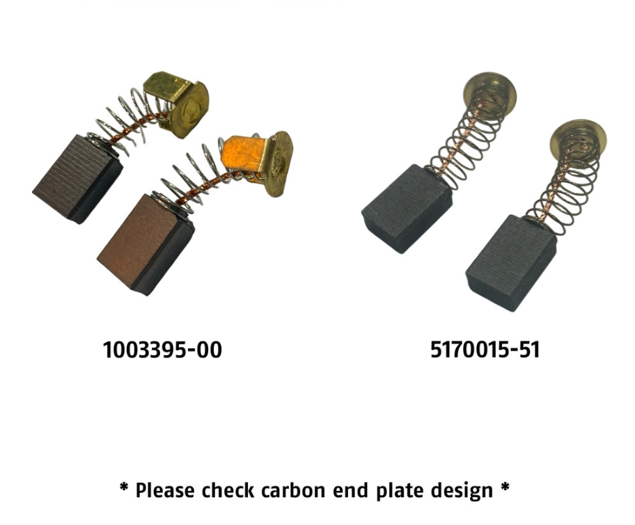 BLACK & DECKER 1003395-00, 5170015-51 CARBON BRUSH, 1PAIR ( KG100 )