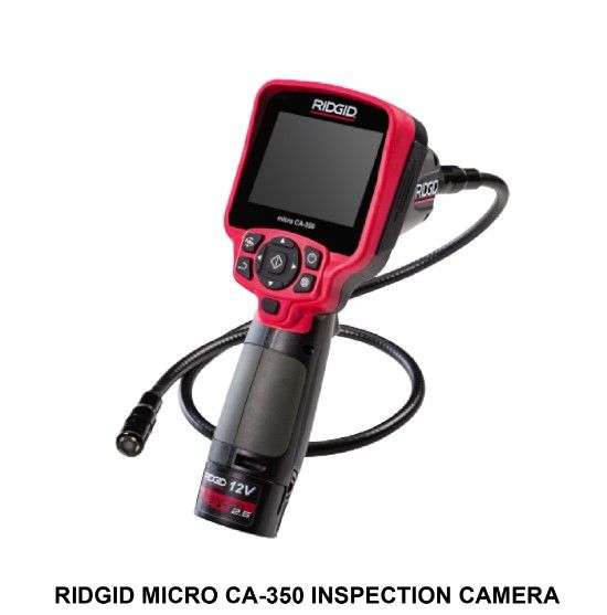 RIDGID MICRO CA-350 INSPECTION CAMERA