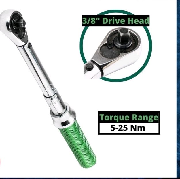 SATA 96212 3/8 Dr Mechanical Torque Wrench Sata 5-25Nm