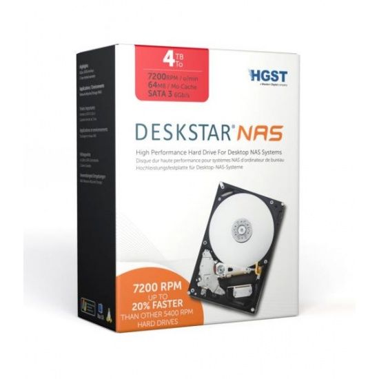 Genuine Malaysia Hitachi Warranty - DESKSTAR HITACHI 3.5" NAS 4TB Internal Hard Disk