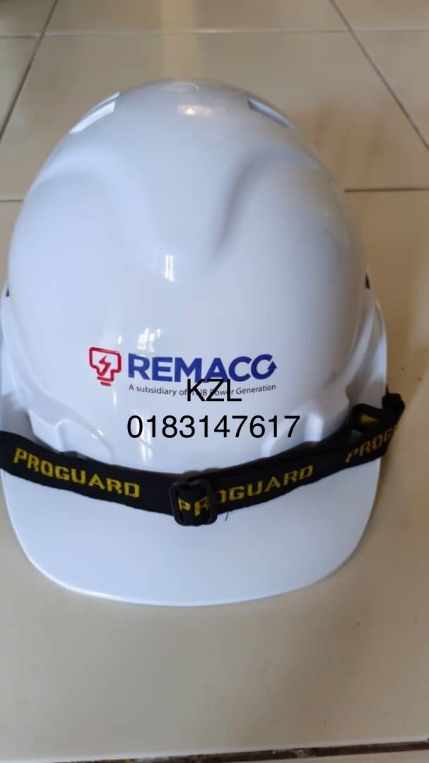 Proguard Remaco Safety Helmet Ventilation ABS Safety Helmet/ Safety Hard Hat with Swivel Ratchet Lock Sirim & Dosh HG2-WHRS PROGUARD