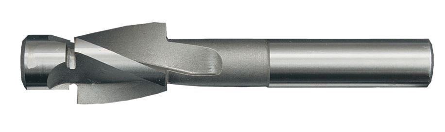 Sherwood Counterbore, 10mm, High Speed Steel, 3 fl, Plain Shank, Uncoated SHR0213580K