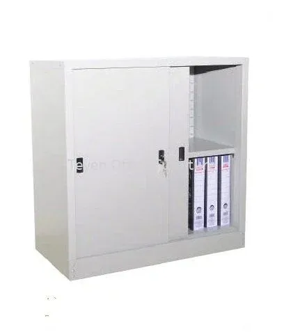 HALF HEIGHT SLIDING DOOR STEEL CABINET