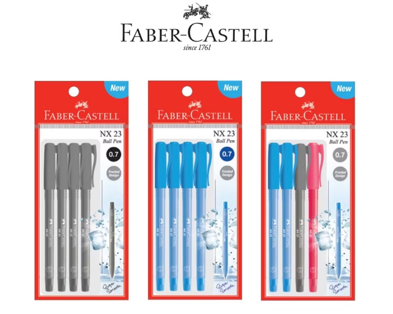 Faber Castell Faber-Castell] Ball Pen NX 23 (4pcs)