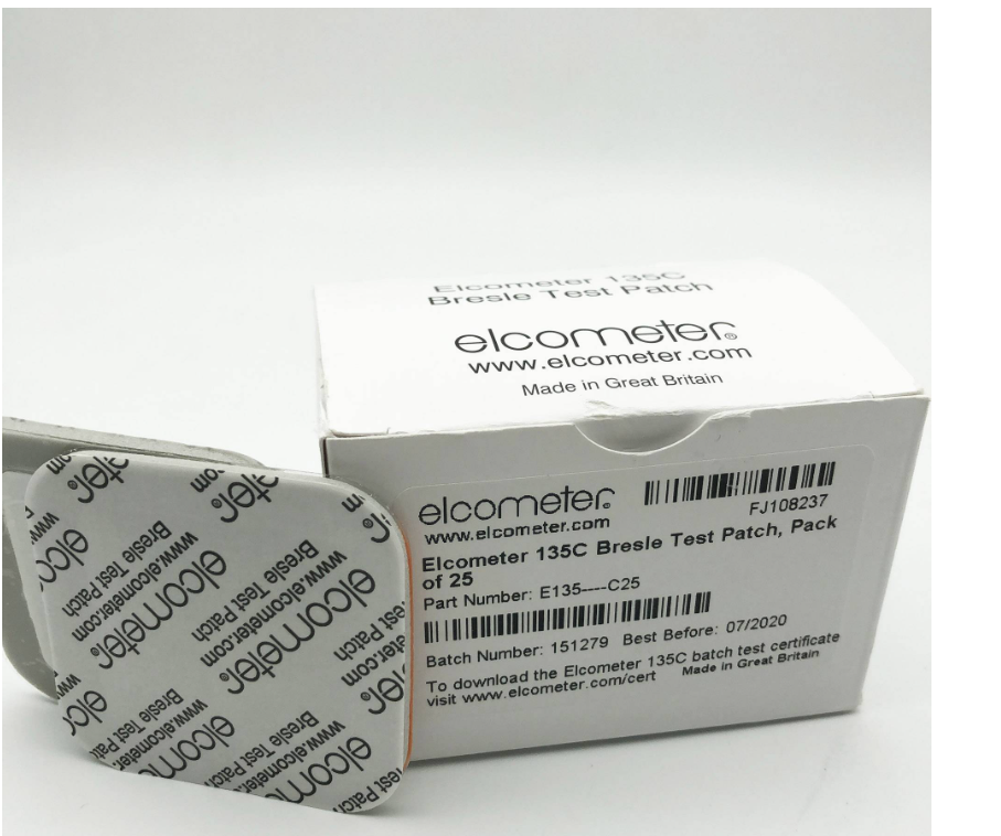 ELCOMETER 135C BRESLE TEST PATCHES BOXES OF 25PCS