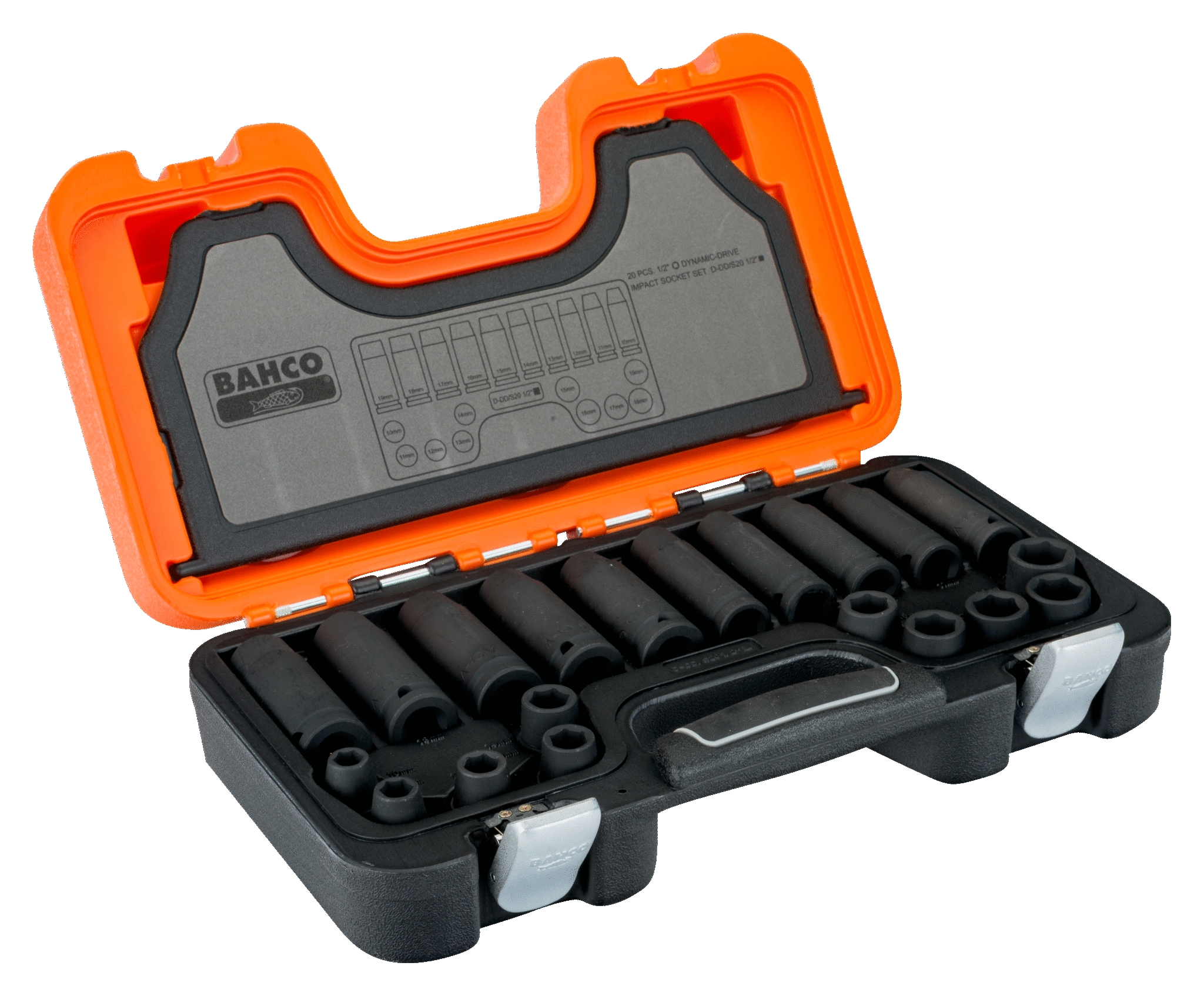 Bahco *Bahco D/S10 10 Piece , 1/2 in Socket Set