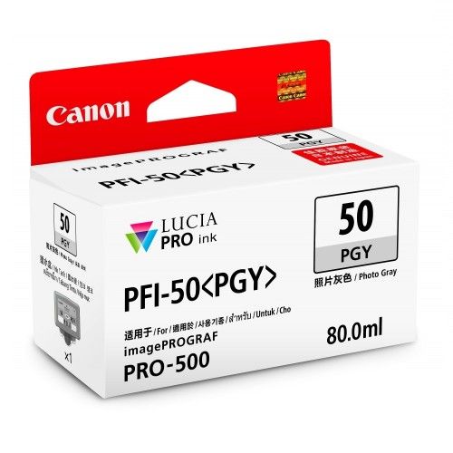 CANON Gray ink tank (80 ml) PFI-50 GY