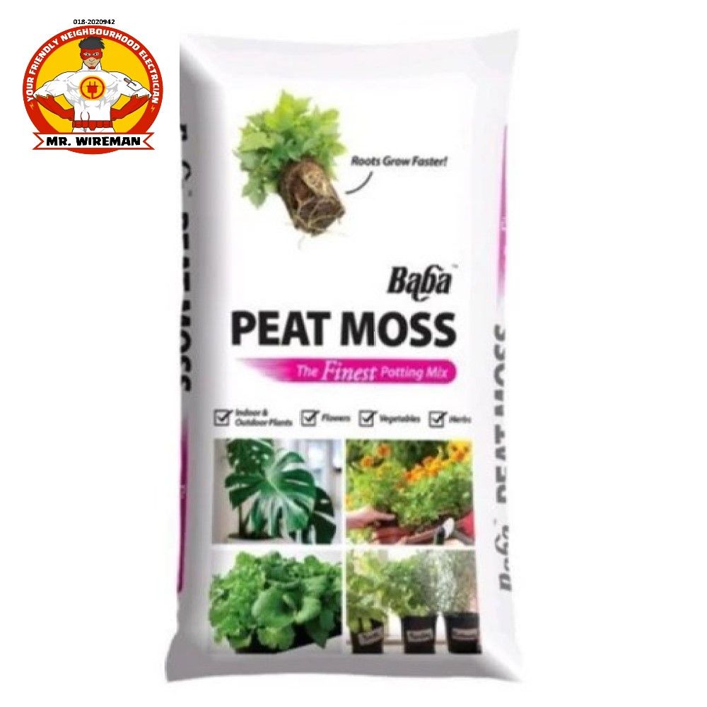 Peatmoss Imported Coarse Grade Peat moss Soil for Seedings Substrate Soil Medium Tanah gambut Semaian