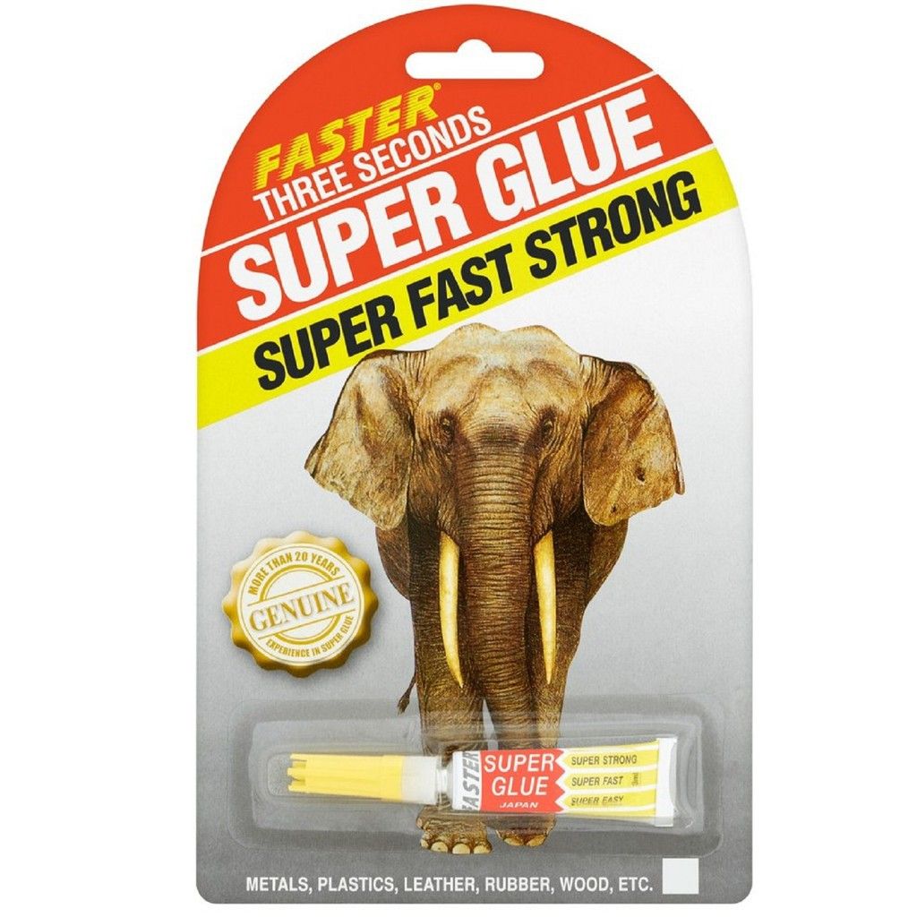 FASTER SUPER GLUE 3SECONDS 3ML (SG-666) 1 DOZEN