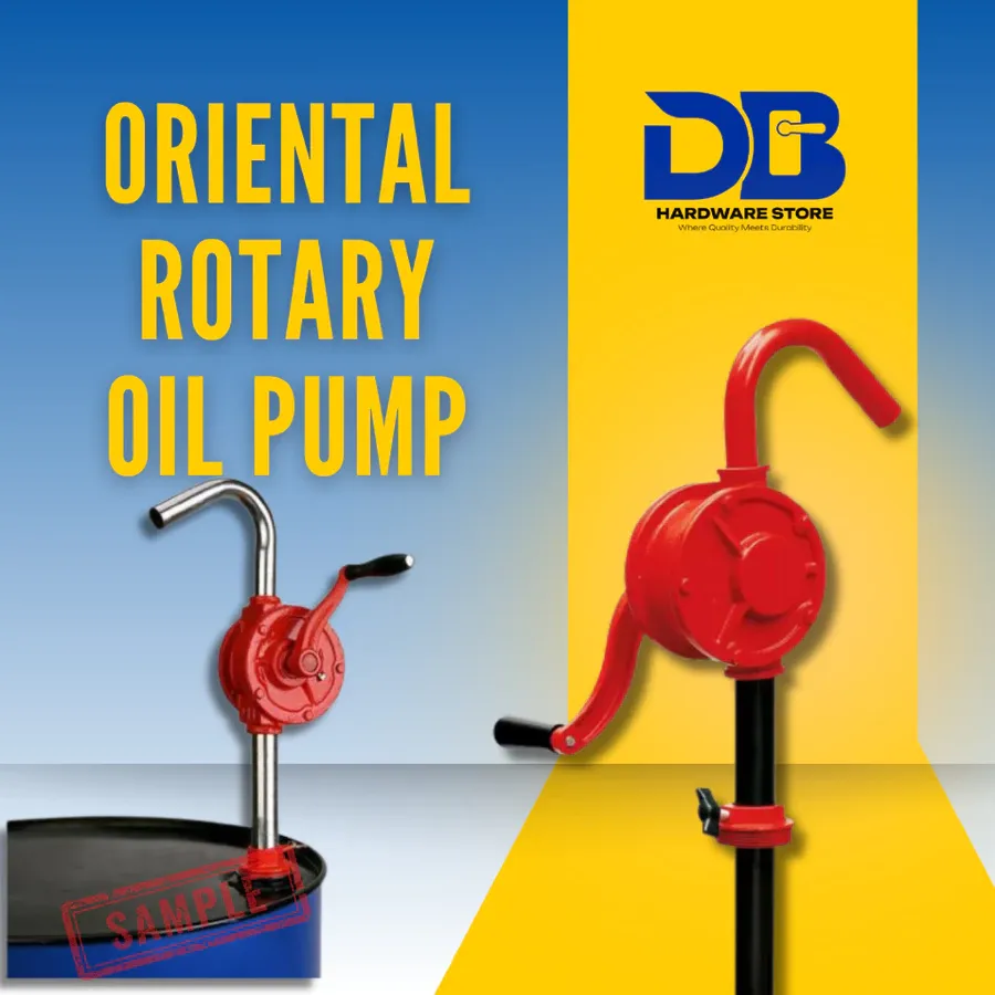 Oriental Rotary Oil Pump Manual Hand Pump Drum Pump Rotary Lube Oil Pump Pam Minyak Manual Diesel & Minyak Pelincir