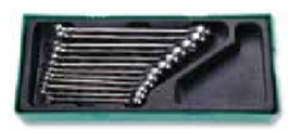 JONNESWAY 12PCS NON-SLIP CLOSE END & FAST OPERATING WRENCH SET