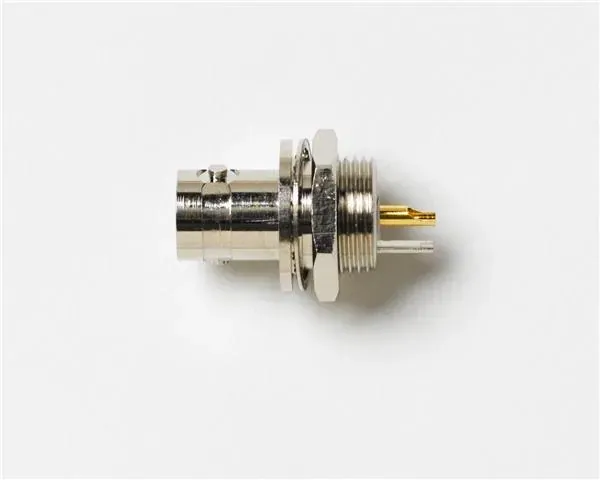 Fluke PCN75 6741 Bnc (f) Bulkhead Receptacle, Isolated Ground, Teflon, 75 Ohm