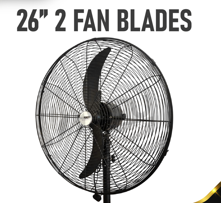 BOSSMAN Standing Fan 26'' Inches
