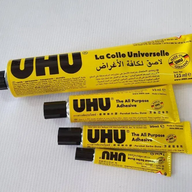 UHU Glue The All Purpose Adhesive 35 & 60 & 125ml 125ml UHU SGL-U-13-KK