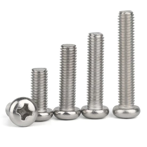 M3 M4 M5 M6 Screw Pan Head Phillips 304 Stainless Steel