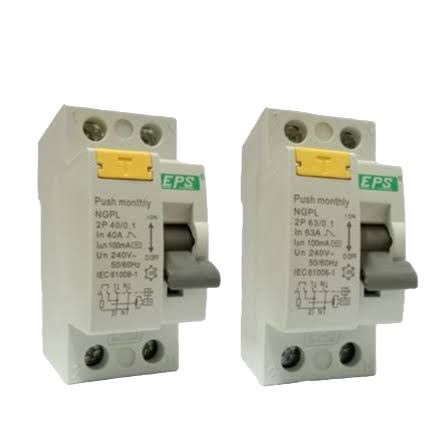 EPS 63A 30mA ELCB 2 MINIATURE CIRCUIT BREAKER (SIRIM APPROVE)