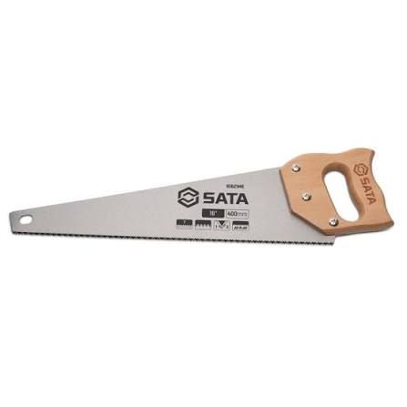 Sata WOOD HANDLE HAND SAW 400MM, 7 TEETH / 16”