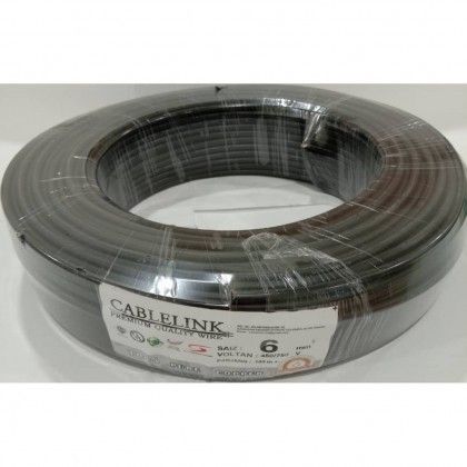 SE SETIA ELECTRIC CABLE LINK 6.0MM PVC CABLE (SIRIM) BLACK
