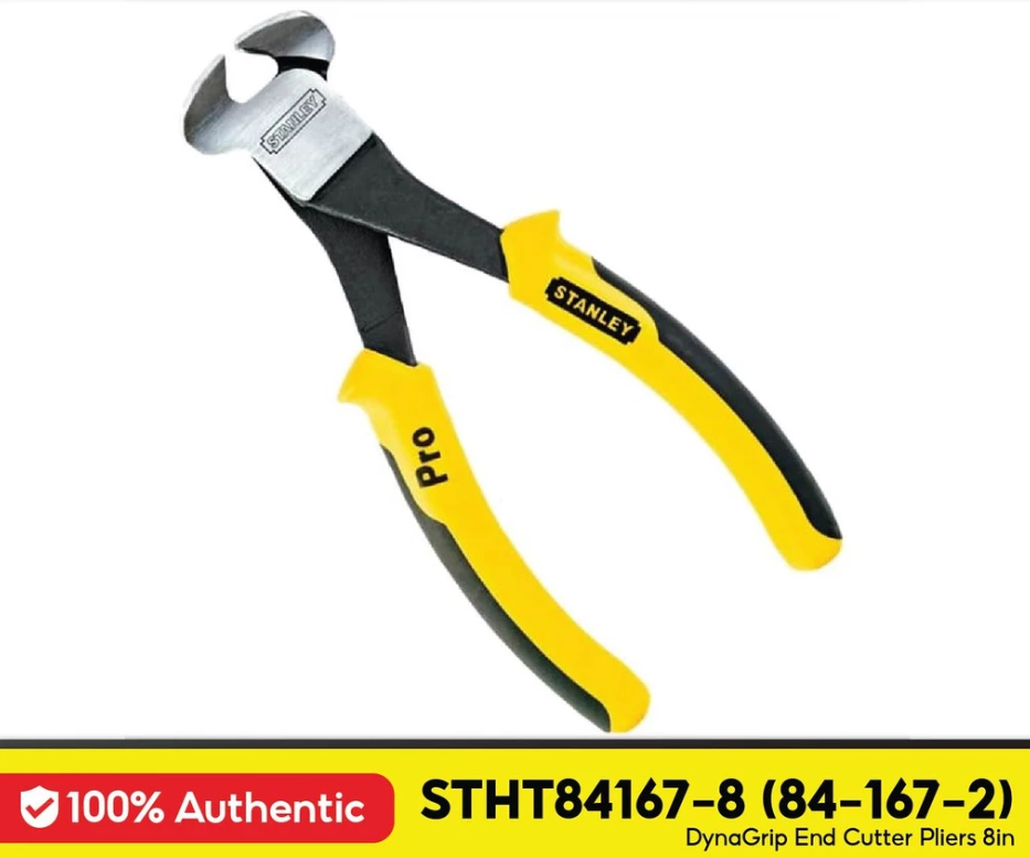 STANLEY 84-167-2 DYNAGRIP END CUTTER PLIERS (8") STHT84167-8