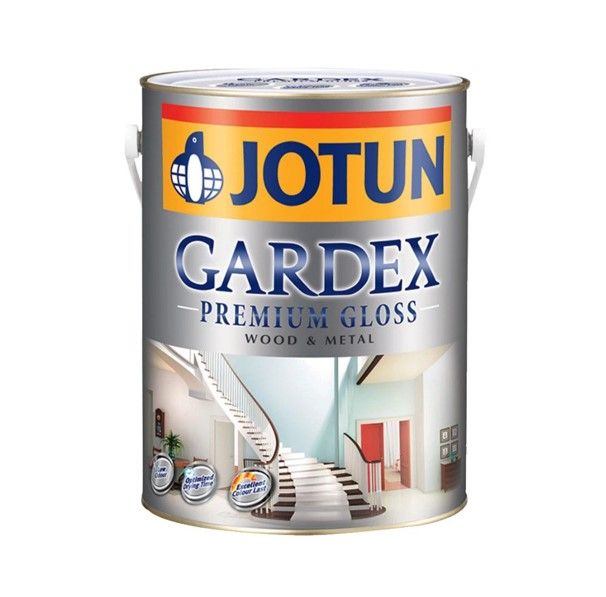 5L JOTUN GARDEX GLOSS BOMBA RED