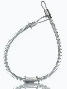SAFETY WHIP CHECK TYPE: HOSE TO HOSE SERVICE HOSE ID: 1/2" TO 1 1/4" SPEC : 1 INCH DIAMETER, 12INCH LENGTH