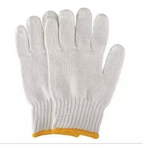 HAND GLOVES COTTON KNITTED SAFETY HAND GLOVE (12PAIR)