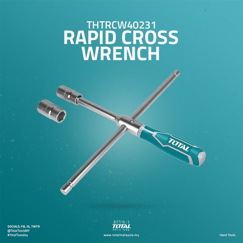 TOTAL RAPID CROSS WRENCH THTRCW40231