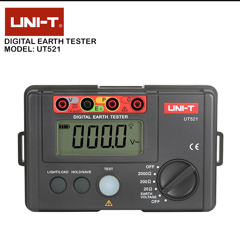 UNI-T - DIGITAL EARTH TESTER (UT521)