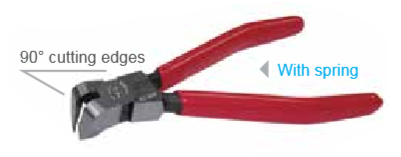 Temo 6"/150mm Electronics 90掳 Diagonal Cutters for Plastic