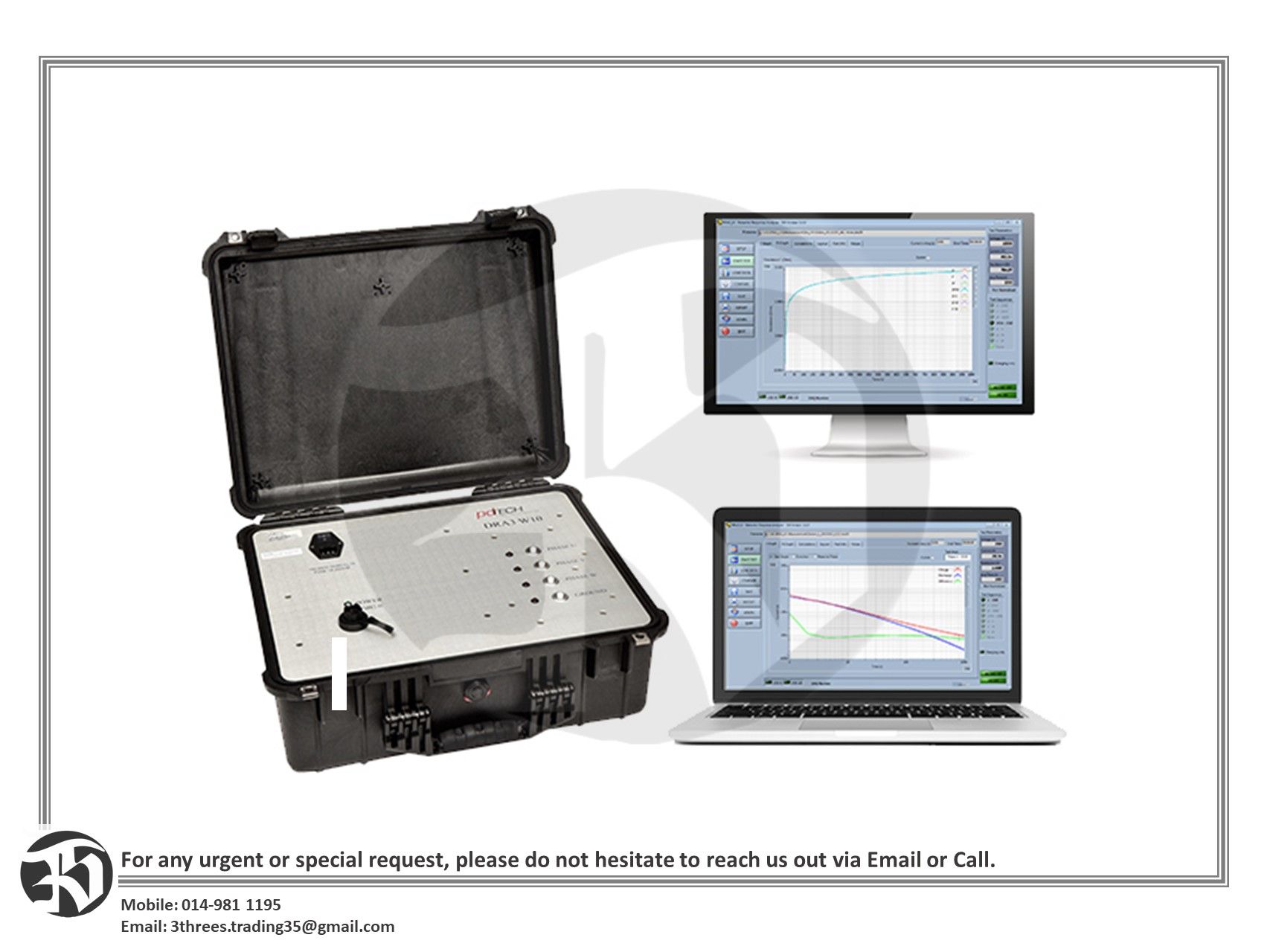 PDTECH DIELECTRIC RESPONSE ANALYZER (DRA-3)