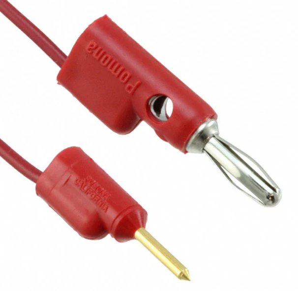 Fluke PATCH EM1126-12-2# Banana Plug/pin Tip Plug (red), Mto Bulk