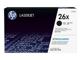 HP 26X High Yield LaserJet Toner Cartridge (JetIntelligence) Black CF226X