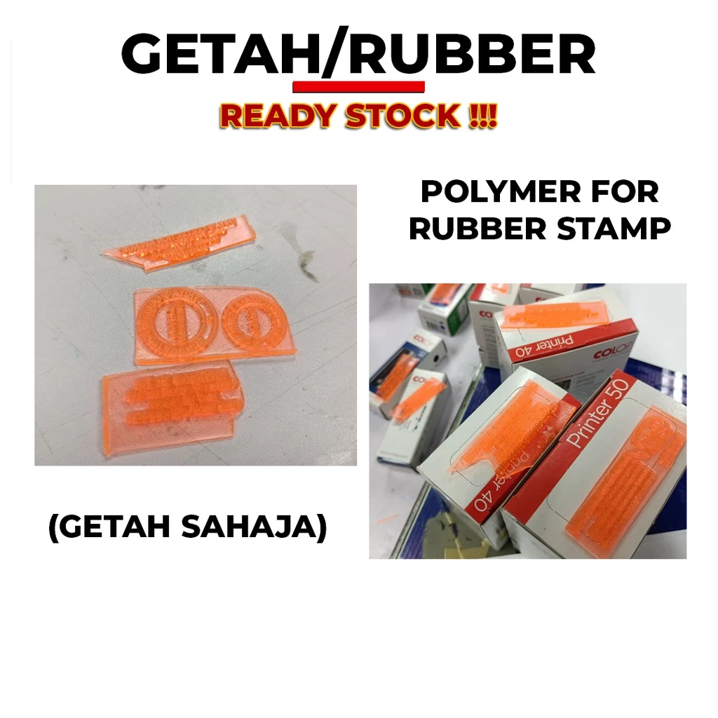 COLOP Rubber Stamp (Rubber Only / Getah Sahaja)