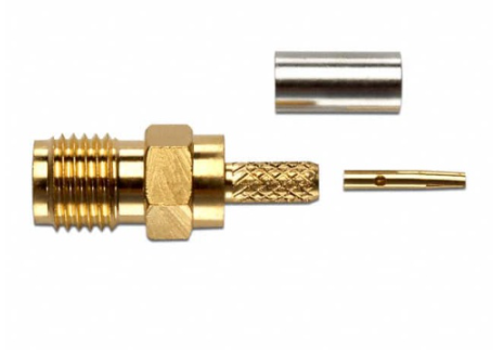 Fluke PCN50 72954 Sma Jack Straight Crimp, Rg174, 188, 316