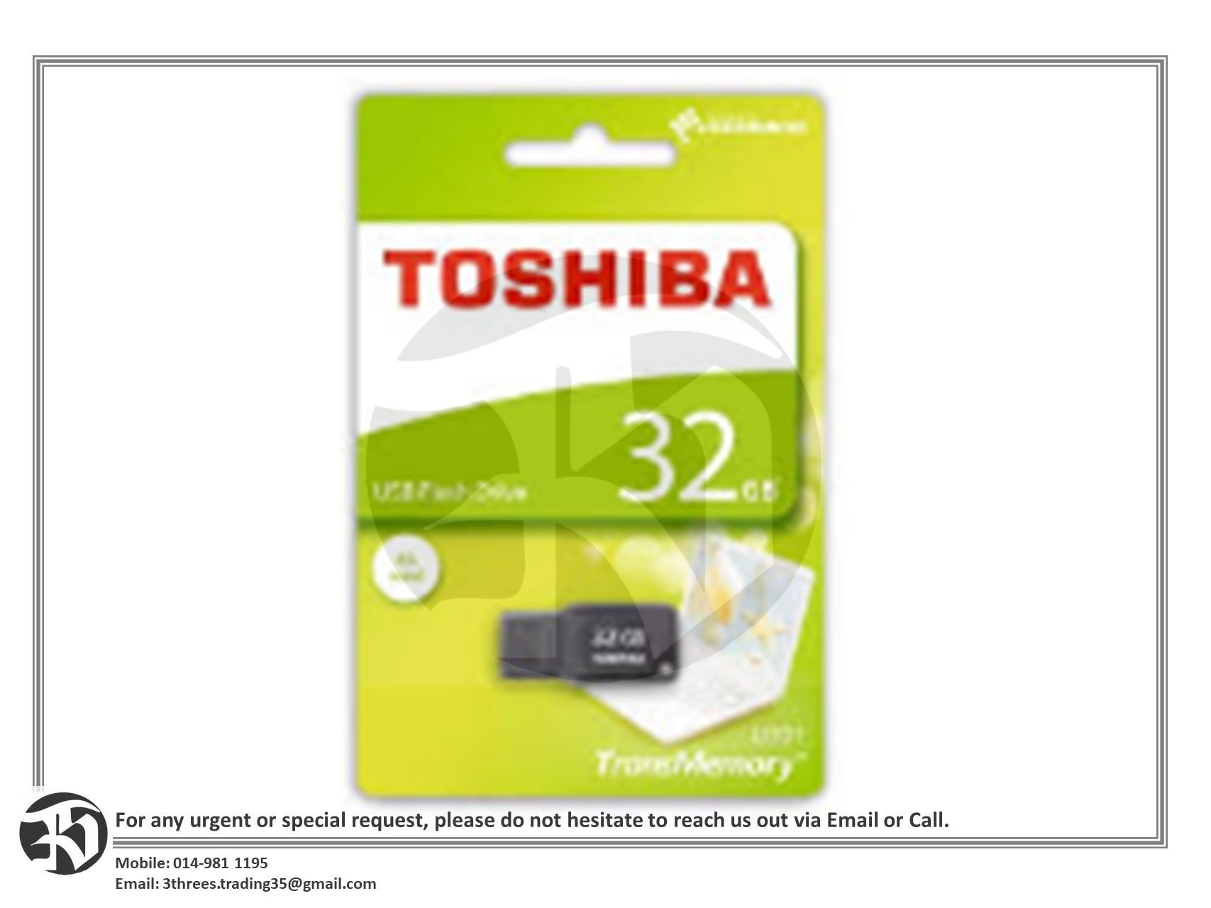 TOSHIBA USB2.0 MIKAWA 32GB