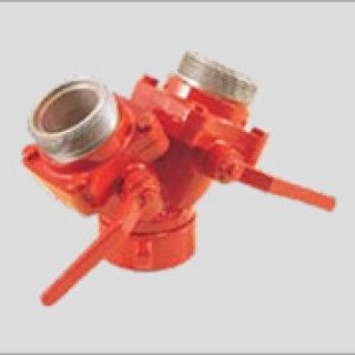 *2 ½” (65mm) Dividing Breeching with Ball Valve Control DC712