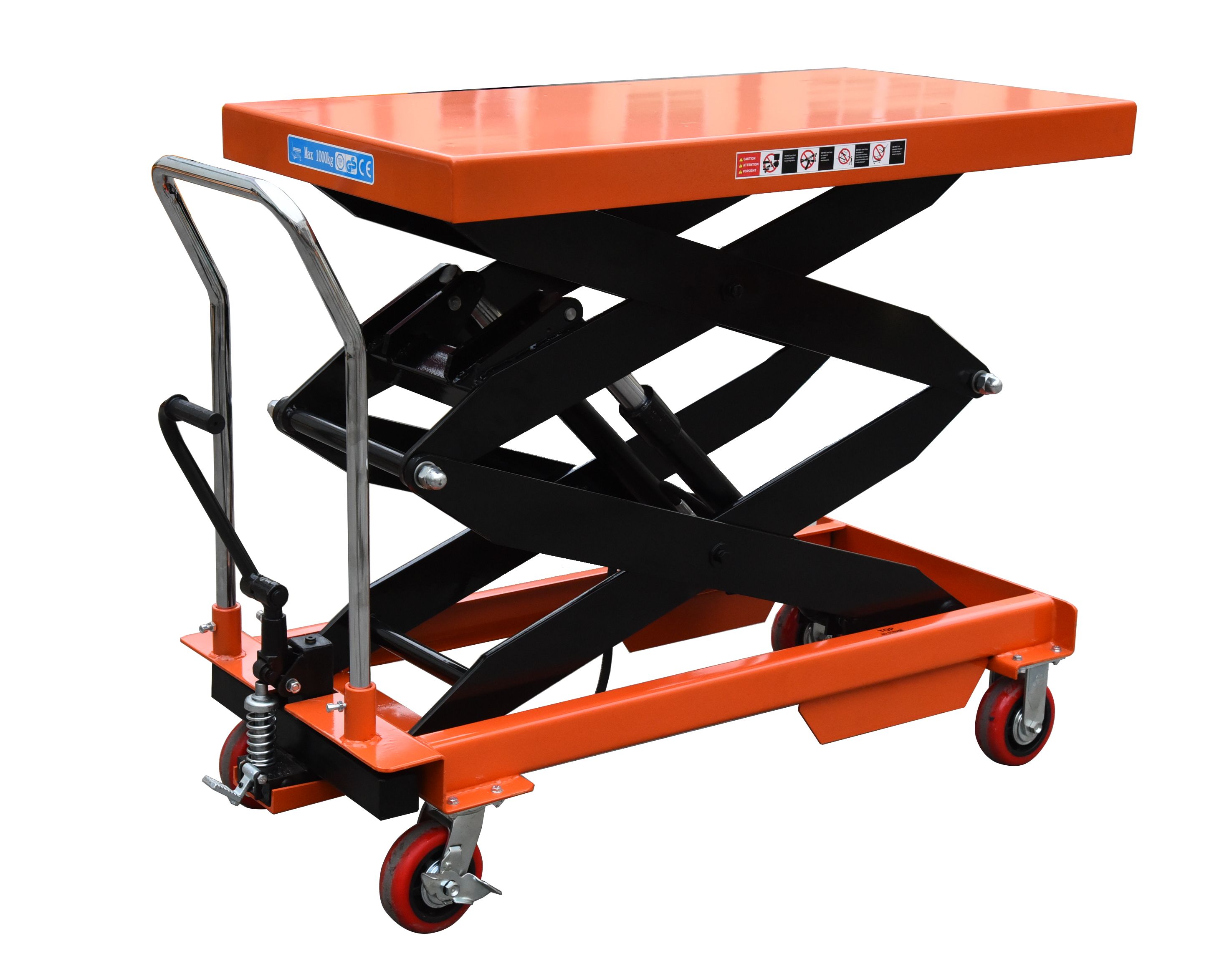 Double Scissor Lift Table