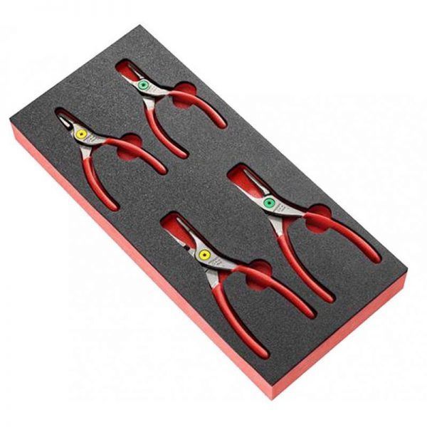 FACOM *FACOM PCSNJ4PB straight nose Circlips pliers set