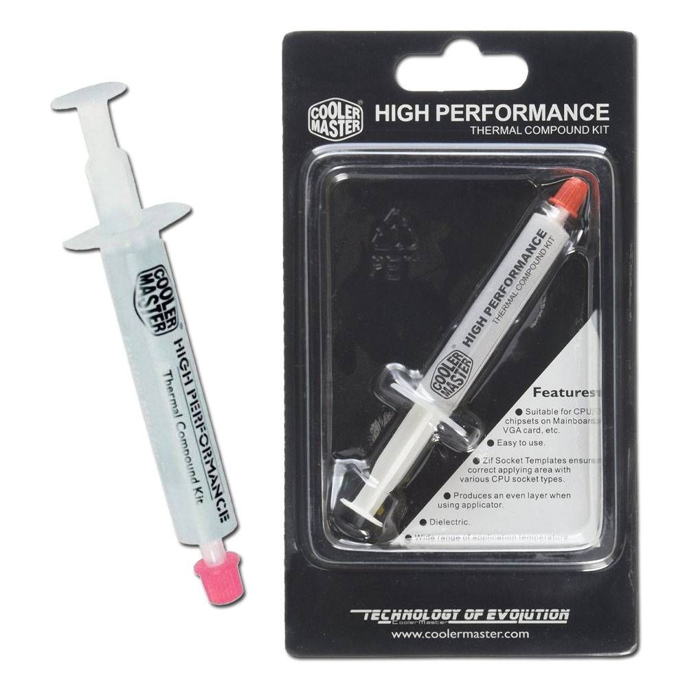 COOLERMASTER COOLER MASTER HIGH PERFORMANCE THERMAL PASTE COMPOUND KIT