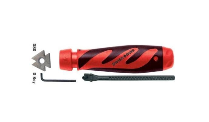 C HAND DEBURRING SET 3-PCE