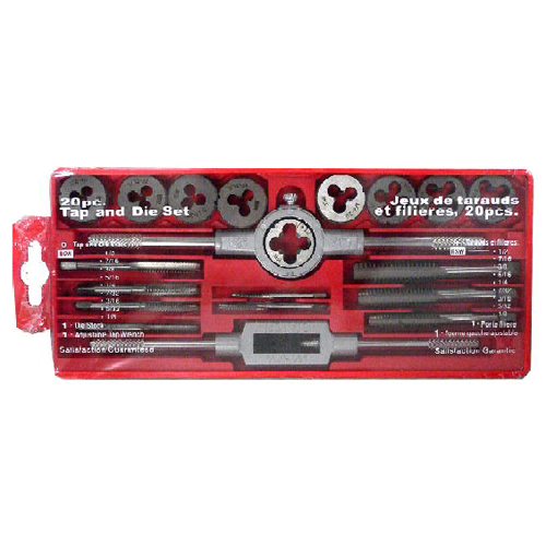 MARS 20-PC Carbon Steel Tap And Die Set (UNC)