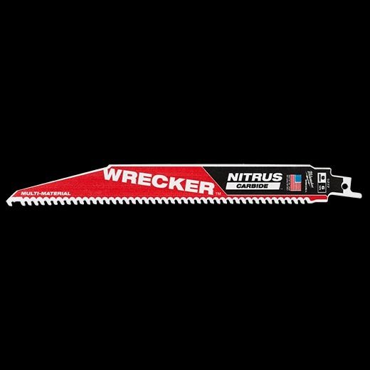 MILWAUKEE 9" Nitrus Carbide SAWZALL™ Blade (3pcs)