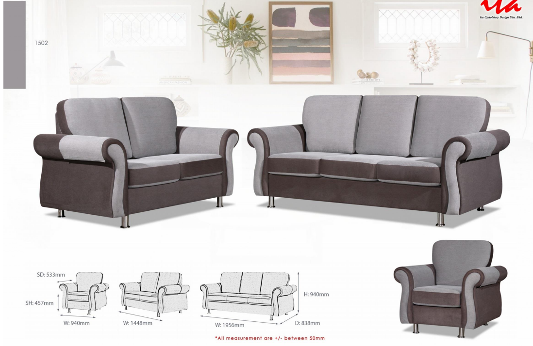 ITA OFFICE SOFA SET -1502