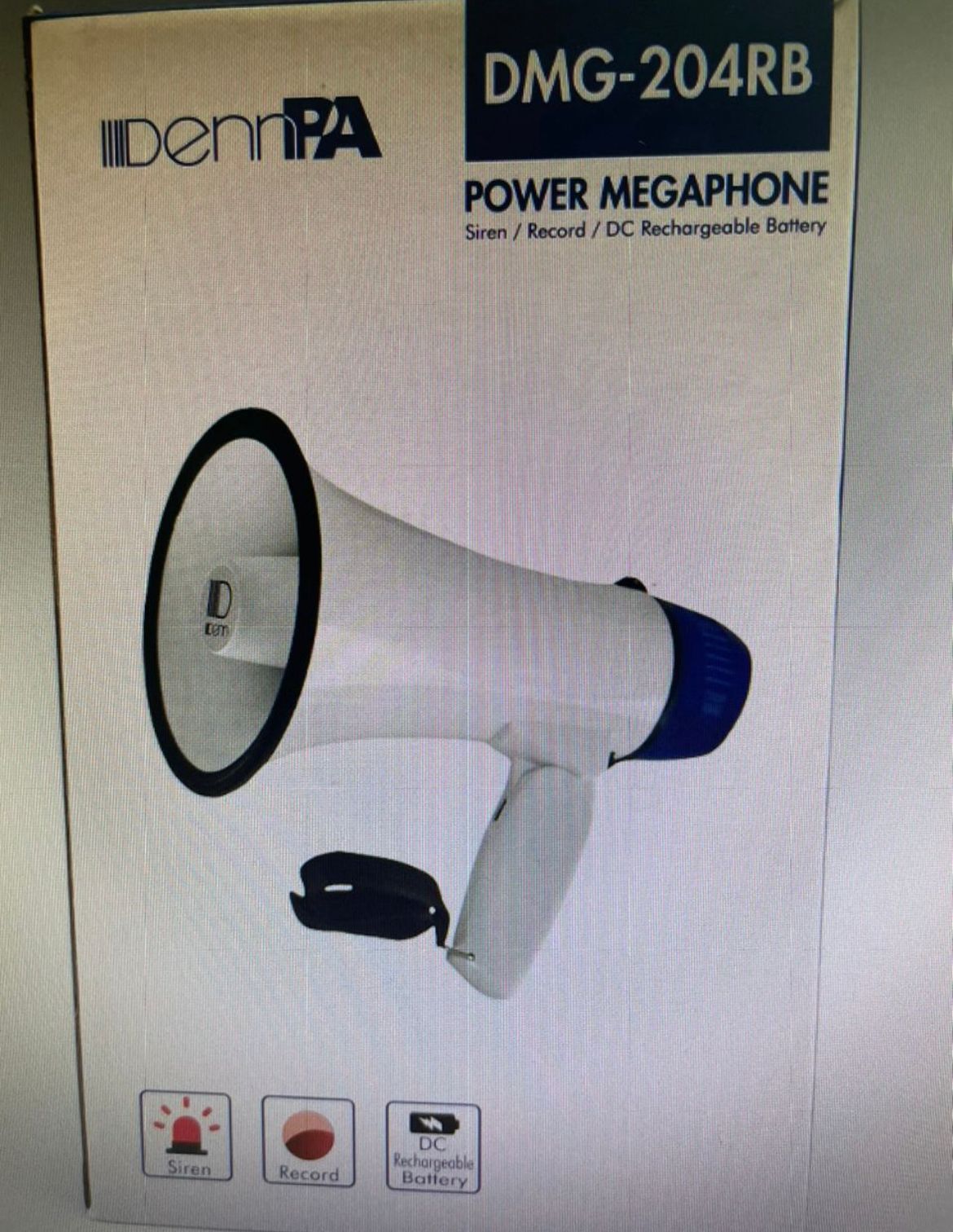denn Power MegaPhone Hailer