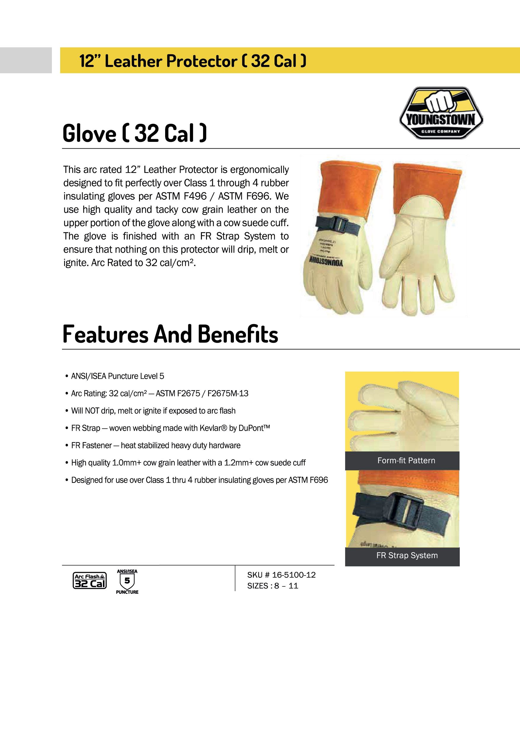 ARC FLASH PROTECTION GLOVE (32CAL)