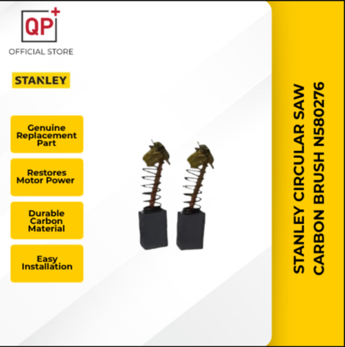 STANLEY CIRCULAR SAW CARBON BRUSH N580276 FOR SC16 2PCS l BERUS KARBON l 碳刷-