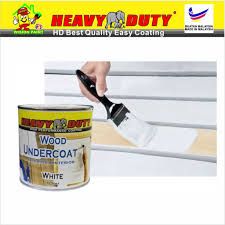Cat Undercoat Kayu Putih / Wood Undercoat White/Cat Alas Kayu / Undercoat White ( HEAVY DUTY BRAND ) SEALER