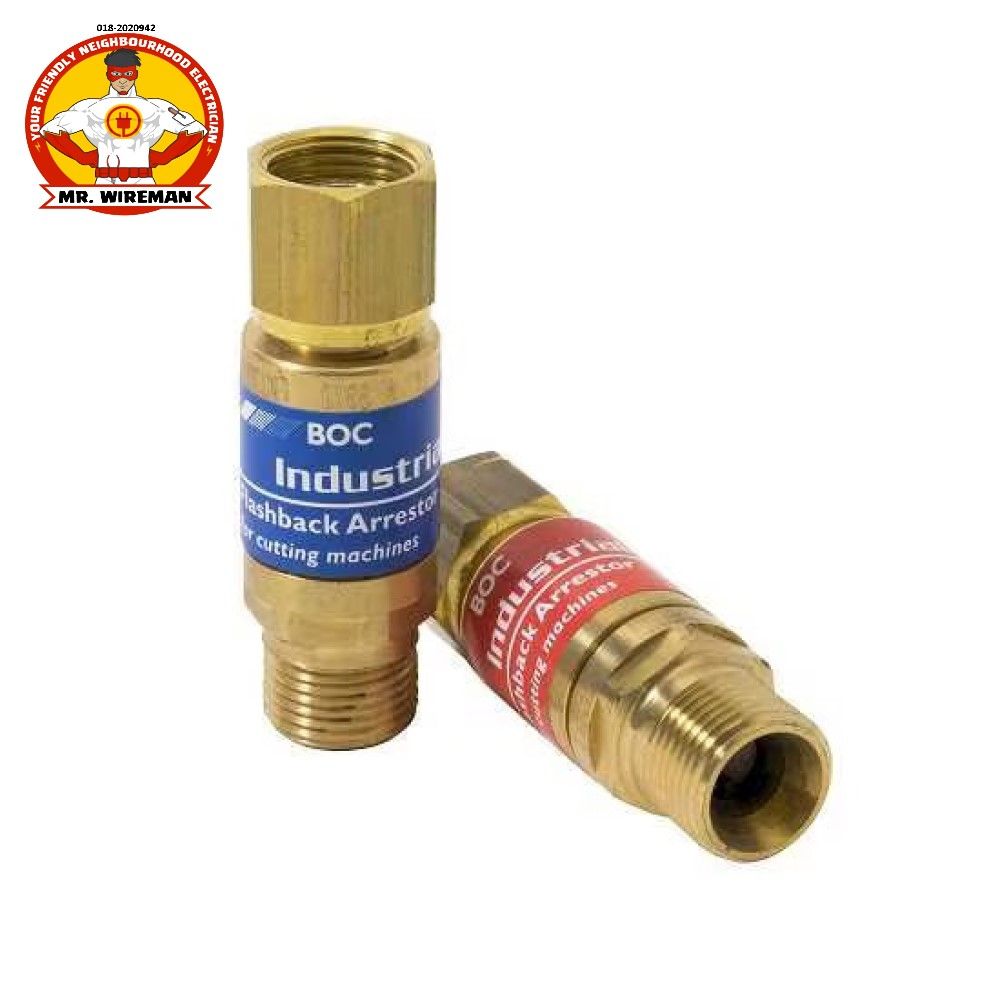 BOC F9 Flashback Arrestor - Torch Mounted (O2 / DA)