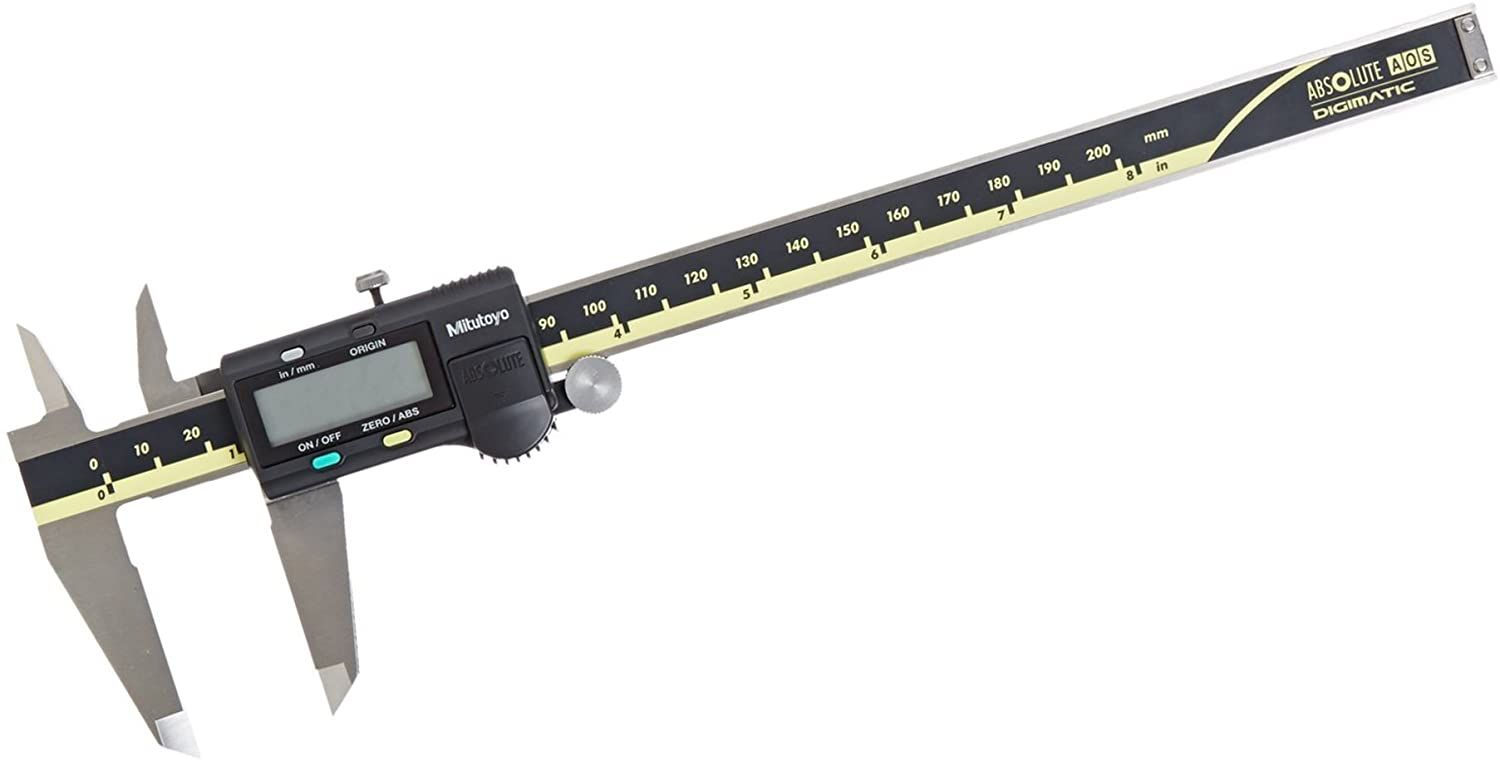 Mitutoyo 500-197-30 Digital Caliper w/o Spc Output 8?/200mm, 0.01mm